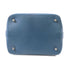 HERMES PHW Toolbox 2 Way Shoulder Handbag Swift Leather Bleu Agate Blue
