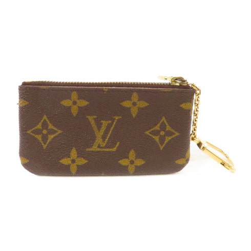 LOUIS VUITTON LV GHW Key Pouch Key Holder M62650 Monogram Brown