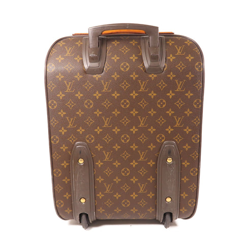 LOUIS VUITTON LV GHW Pegase 50 Travel Bag Luggage M23251 Monogram Brown