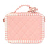CHANEL CC SHW Vanity Case Chain Shoulder Bag Caviar Pink
