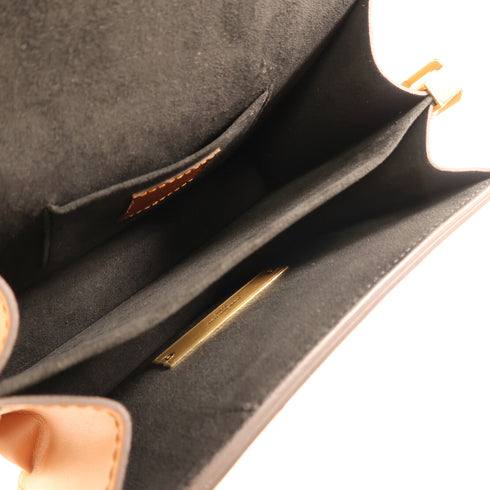 LOUIS VUITTON LV Mini Dauphine Shoulder Bag M45959 Monogrqam Reverse Brown