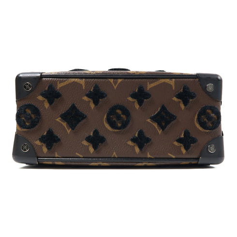 LOUIS VUITTON LV Soft Trunk Bag Shoulder Bag M68970 Monogram Brown/Black