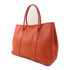 HERMES PHW Garden Party PM Tote Bag Negonda Leather Orange