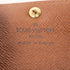 LOUIS VUITTON LV GHW Coin Card Case Purse M58007 Monogram Brown