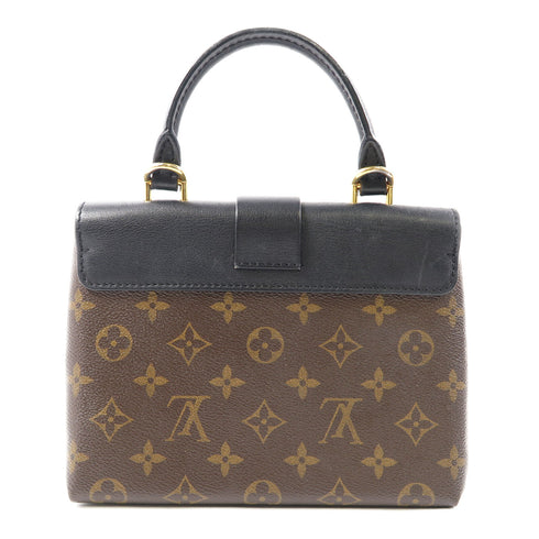 LOUIS VUITTON LV GHW Locky BB 2 Way Bag M44141 Monogram Brown/Black