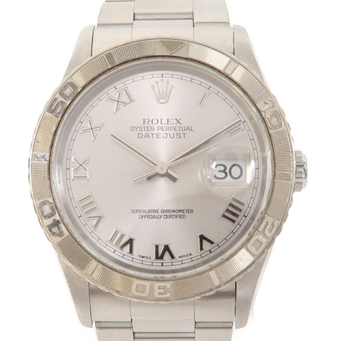 ROLEX Datejust Automatic Watch 16264 Stainless Steel Silver