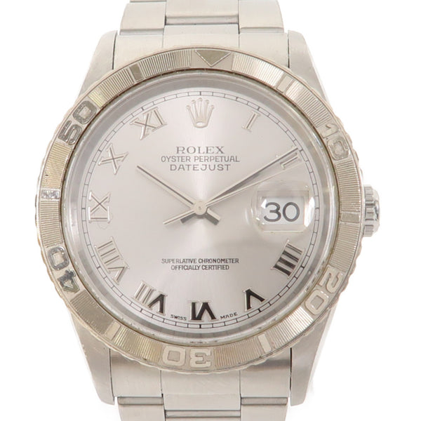 ROLEX Datejust Automatic Watch 16264 Stainless Steel Silver