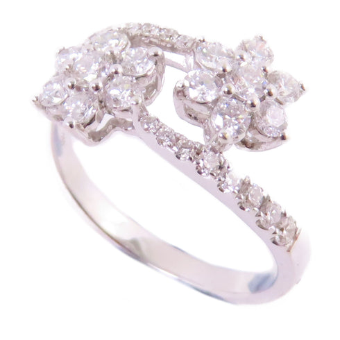 JEWELRY Diamond Ring US#6.25 18K White Gold