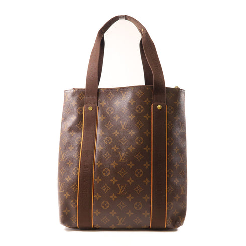 LOUIS VUITTON LV GHW Cabas Beaubourg Shoulder Bag M53013 Monogram Brown v1