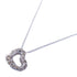 Fine Jewelry 0.3ct Diamond Necklace Accessories 18K White Gold