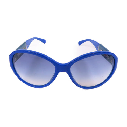 CHANEL CC Sunglasses BCL0215025 PVC Blue