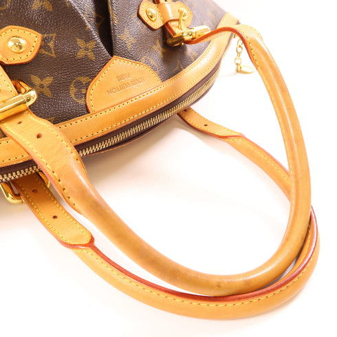 LOUIS VUITTON LV GHW Tivoli GM Shoulder Bag M40144 Monogram v1