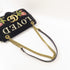 GUCCI GHW GG Marmont Chain Shoulder Bag 443496 Velvet Black