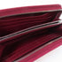 LOEWE SHW Long Round Wallet Calfskin Leather Red