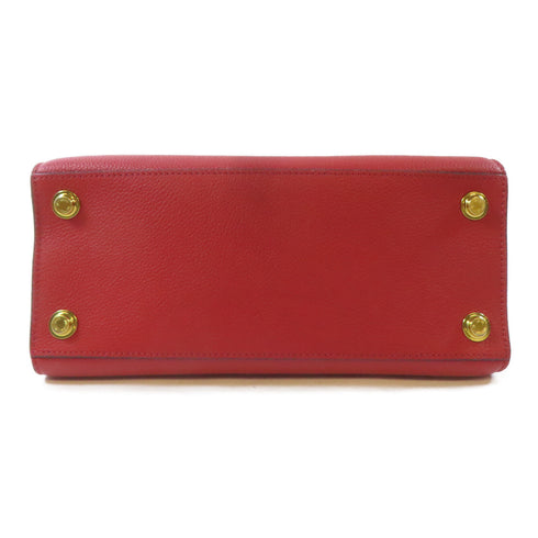 LOUIS VUITTON LV GHW City Steamer PM Handbag M53321 Leather Red Pink Black