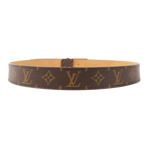 LOUIS VUITTON LV GHW Ceinture Belt M9812T Monogram Brown