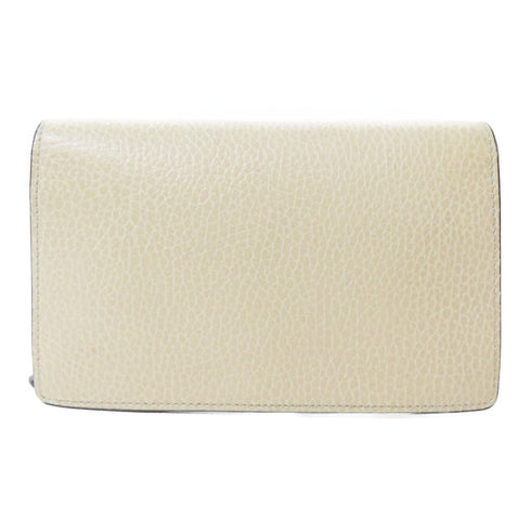 GUCCI GG Super Mini Dionysus Chain Shoulder Bag 476432 Calfskin Leather Beige