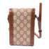 GUCCI GG GHW Horsebit 1955 Mini Bag Shoulder Bag 625615 Coated Canvas Brown