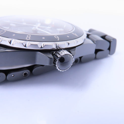 CHANEL CC J12 GMT Automatic Watch H2012 Ceramic Black