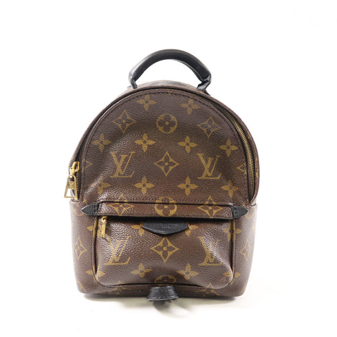 LOUIS VUITTON LV GHW Palm Springs Mini Backpack Rucksack Monogram Brown