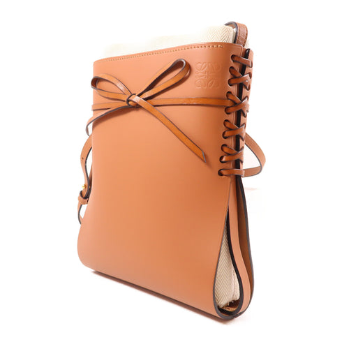 LOEWE Ikebana Shoulder Bag Calfskin Leather