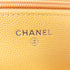 CHANEL Quilted CC GHW WOC Wallet On Chain Shoulder Bag Caviar Leather Yellow