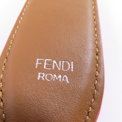 FENDI PVC Shoulder Strap PVC Calfskin Leather