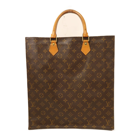 LOUIS VUITTON LV GHW Sac Plat Tote Bag M51140 Monogram Brown v1