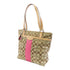 Coach SHW Tote Bag F28504 Canvas Brown/Pink