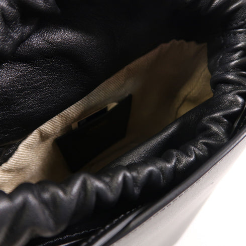 Chloe SHW Sense Shoulder Bag Calfskin Leather Black