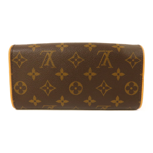 LOUIS VUITTON LV GHW Pochette Twin Shoulder Bag M51854 Monogram Brown