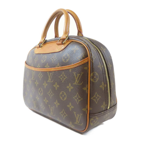 LOUIS VUITTON LV GHW Trouville Handbag M42228 Monogram Brown