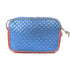 GUCCI GG GHW Quilted Shoulder Bag Crossbody Bag 541061 0U14K Leather Blue Red