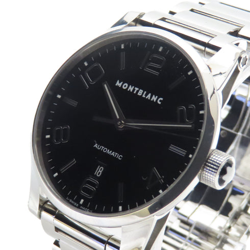 MONTBLANC Timewalker Automatic Watch 7265 Stainless Steel Black