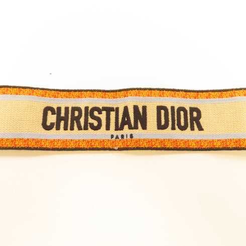 Christian Dior CD GHW Shoulder Strap Canvas Beigie