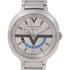 LOUIS VUITTON LV Voyager GMT Automatic Watch Q7D311 Stainless Steel Silver