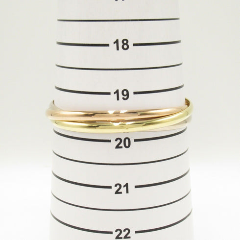 CARTIER Trinity Bracelet 18K Yellow White Pink Gold
