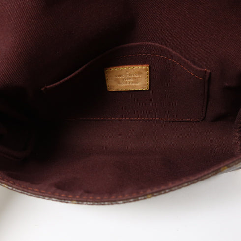 LOUIS VUITTON LV GHW Favorite MM 2 Way Bag M40718 Monogram Brown