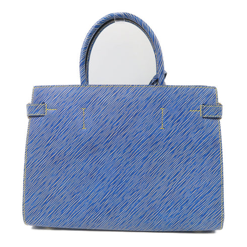 LOUIS VUITTON LV SHW Twist 2 Way Shoulder Bag Handbag M54812 Epi Leather Blue