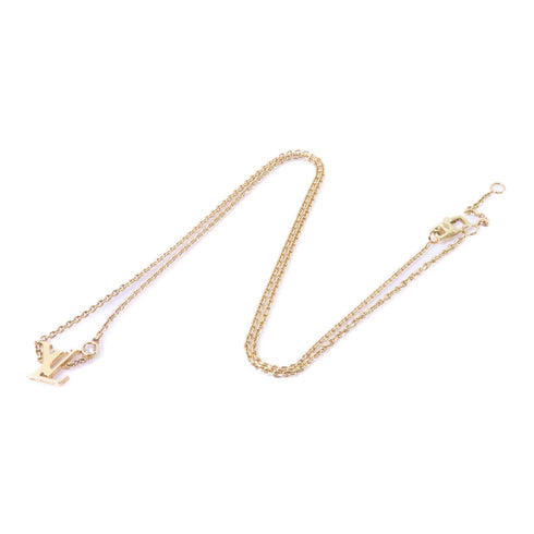 LOUIS VUITTON LV Ldyiie Blossom Necklace Accessories Q93655 18K Yellow Gold