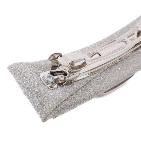 Salvatore Ferragamo Hair Clip Silver Metal