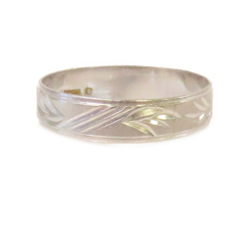 Fine Jewelry 2.1g Platinum Ring US#4.75 PT950 Platinum