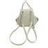 CHANEL Quilted CC Duma Backpack Rucksack Leather AS4399 Grey