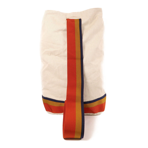 HERMES Backpack/Rucksack Canvas Beige