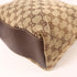 GUCCI GHW Shoulder Tote Bag 153009 GG Canvas Brown
