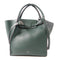 CELINE SHW 2 Way Shoulder Bag Calfskin Leather Green