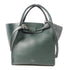 CELINE SHW 2 Way Shoulder Bag Calfskin Leather Green