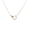 CARTIER Baby Love Necklace 18K White Gold #42cm