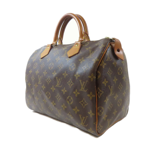 LOUIS VUITTON LV GHW Speedy 30 Handbag Boston Bag M41108 Monogram Brown v1