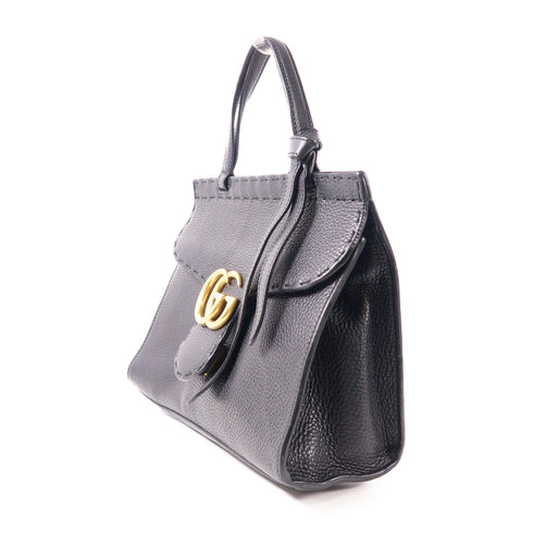 GUCCI GG GHW 2 Way Shoulder Bag Handbag 442622 Calfskin Leather